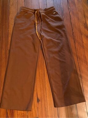 Calvin Klein Wide-Leg Pants with Drawstring
